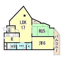 兵庫県神戸市垂水区五色山６丁目（賃貸マンション2LDK・2階・54.70㎡） その2