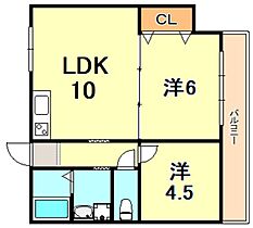 兵庫県神戸市垂水区大町４丁目（賃貸マンション2LDK・2階・45.00㎡） その2