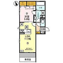 兵庫県明石市西新町１丁目（賃貸アパート1LDK・1階・44.22㎡） その2