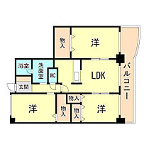 兵庫県明石市大久保町西脇（賃貸マンション3LDK・3階・75.46㎡） その2