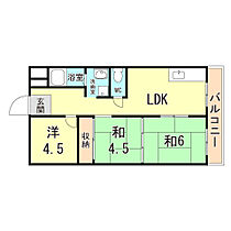 兵庫県明石市魚住町西岡（賃貸マンション3LDK・3階・55.00㎡） その2