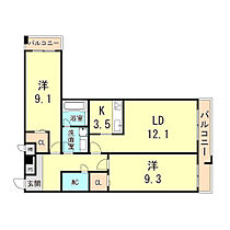 兵庫県神戸市垂水区城が山２丁目（賃貸マンション2LDK・1階・79.49㎡） その2