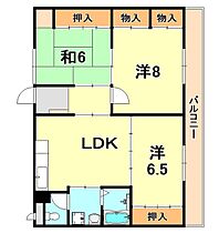 兵庫県神戸市垂水区塩屋台３丁目（賃貸マンション3LDK・2階・73.00㎡） その2