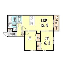 兵庫県神戸市垂水区城が山５丁目（賃貸アパート2LDK・1階・56.23㎡） その2