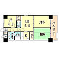 日宝アドニス塩屋4階4.9万円
