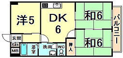 間取図画像 3DK