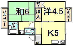 阪急今津線 門戸厄神駅 徒歩19分