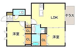 JR東海道・山陽本線 大久保駅 バス8分 高丘6丁目下車 徒歩8分