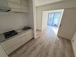 阪神なんば線 福駅 徒歩2分の賃貸アパート 2階1LDKのリビング/ダイニング