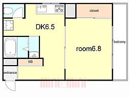 神戸市西神・山手線 湊川公園駅 徒歩7分 2階/-