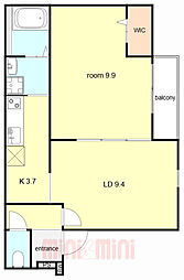 阪急神戸本線 武庫之荘駅 徒歩11分 2階/-