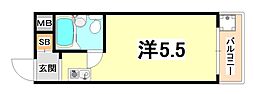 阪神本線 西灘駅 徒歩5分 2階/-