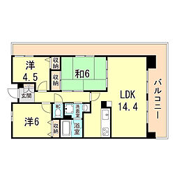 アプリーレ垂水 3LDKの間取図画像
