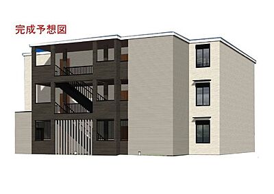 外観:完成パース 外観:完成パース