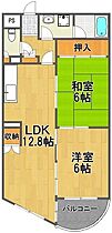 埼玉県さいたま市大宮区大成町２丁目376（賃貸マンション2LDK・5階・57.20㎡） その2