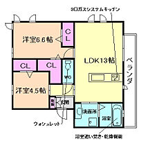 Ｌｕｎａ　Ｓｏｌｅｉｌ渋谷 101 ｜ 大阪府池田市渋谷3丁目（賃貸アパート2LDK・1階・57.98㎡） その2