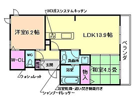 Ｌｕｎａ　Ｓｏｌｅｉｌ渋谷 203 ｜ 大阪府池田市渋谷3丁目（賃貸アパート2LDK・2階・58.12㎡） その2