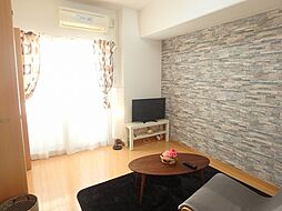 能勢電鉄妙見線 多田駅 徒歩2分の賃貸マンション 5階1Kのリビング/ダイニング