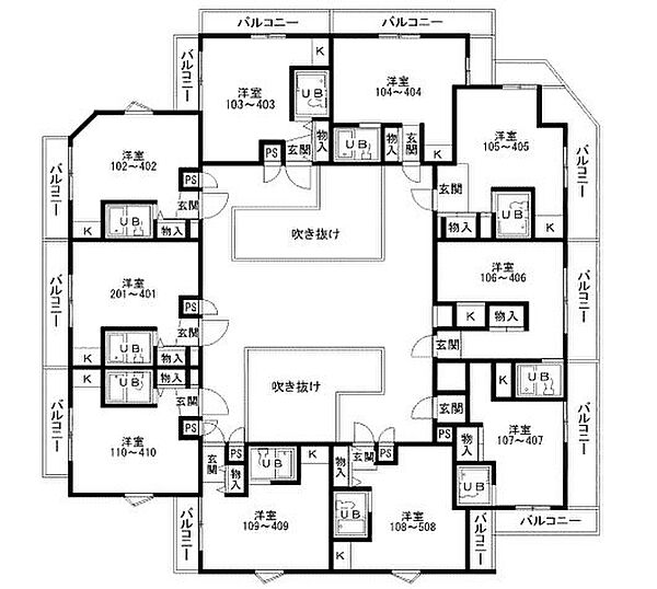 兵庫県尼崎市南武庫之荘３丁目(賃貸マンション1R・4階・18.06㎡)の写真 その17