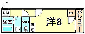 兵庫県尼崎市昭和通１丁目（賃貸マンション1R・3階・27.00㎡） その2