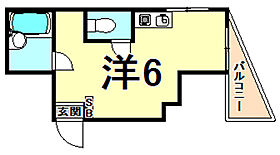 兵庫県尼崎市長洲東通１丁目（賃貸アパート1R・4階・15.74㎡） その2