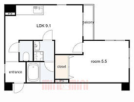 兵庫県伊丹市西台３丁目（賃貸マンション1LDK・1階・32.00㎡） その2