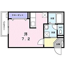 兵庫県尼崎市富松町２丁目（賃貸アパート1R・2階・27.01㎡） その2