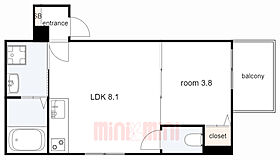 兵庫県尼崎市杭瀬南新町２丁目（賃貸アパート1LDK・3階・27.63㎡） その2