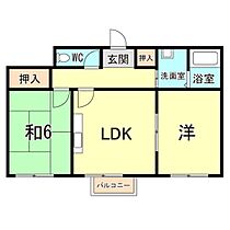 兵庫県尼崎市竹谷町３丁目（賃貸アパート2LDK・2階・46.00㎡） その2