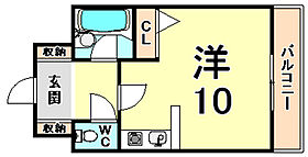 兵庫県尼崎市西本町３丁目（賃貸マンション1R・2階・22.00㎡） その2