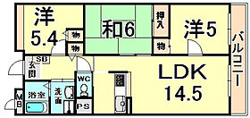 兵庫県伊丹市稲野町７丁目（賃貸マンション3LDK・1階・65.82㎡） その2