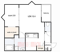 兵庫県尼崎市次屋１丁目（賃貸アパート1LDK・2階・40.05㎡） その1