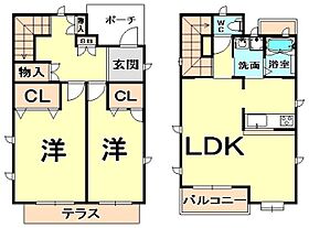 兵庫県尼崎市上ノ島町３丁目（賃貸一戸建2LDK・1階・80.62㎡） その2