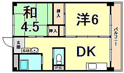 🉐敷金礼金0円！🉐福知山線 猪名寺駅 徒歩12分