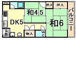 ヴィラ東伊丹 4階