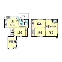 御船通1丁目貸家