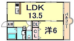 メゾン宮西II 2階