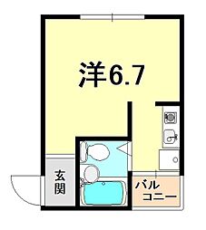 間取図画像 ワンルーム