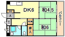 間取図画像 2DK