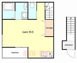 間取図画像 ワンルーム