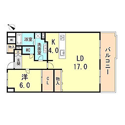 朝日プラザCITYウエストヒル神戸B棟 2階