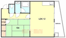 魚住コーポ 3階