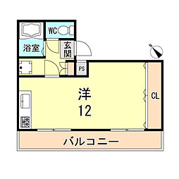 間取図画像 ワンルーム