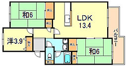 間取図画像 3LDK