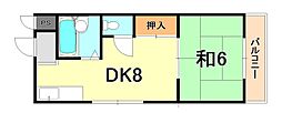 間取図画像 1DK