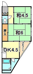 間取図画像 2DK
