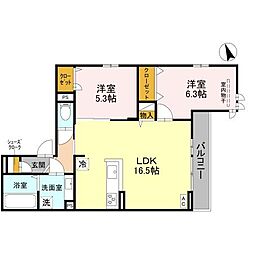 グリューネ塚口本町 3階