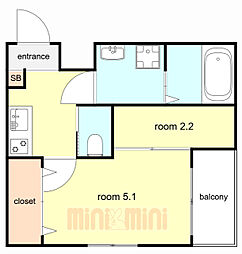 ワコーレヴィータ武庫川フロント 2階