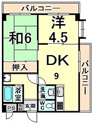 間取図画像 2DK
