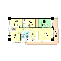 間取図画像 4LDK